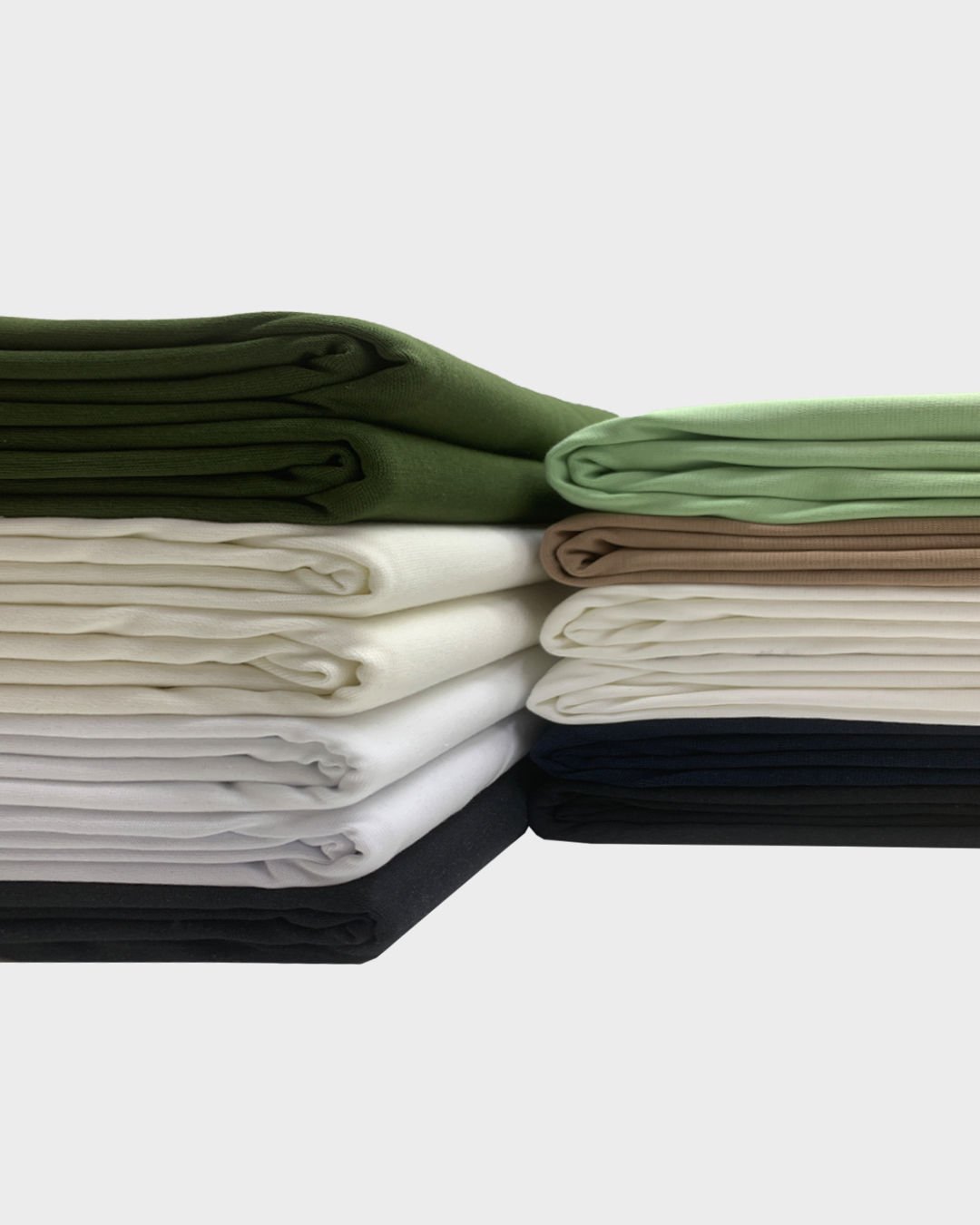 İnce Ribana Esnek Penye Kumaş Seti, Boyları 60-70 cm arası 13 adet