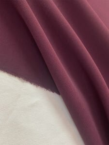 Bordo Krep Kumaş