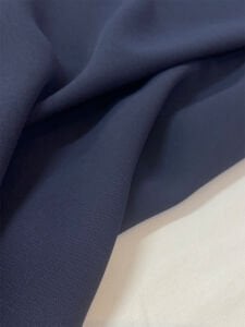 Lacivert Krep Kumaş