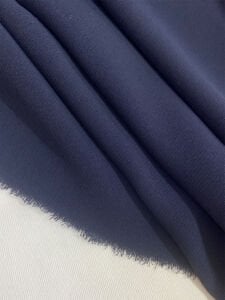 Lacivert Krep Kumaş