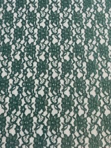 Zümrüt Yeşili Dantel Kumaş 2
