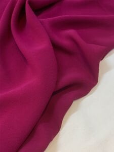 Mürdüm Krep Kumaş