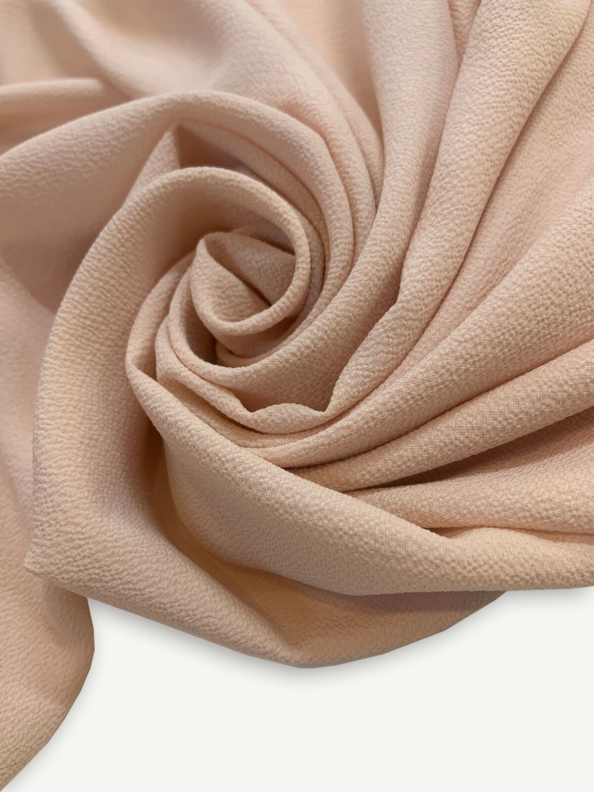 Kobe Krep Kumaş İnce Somon Rengi