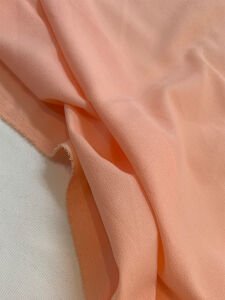 İnce Krep Kumaş Somon Rengi