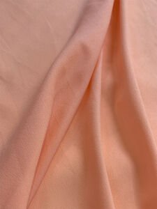 İnce Krep Kumaş Somon Rengi