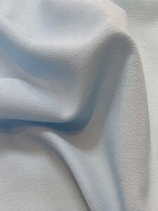 İnce Krep Kumaş Bebe Mavi Rengi