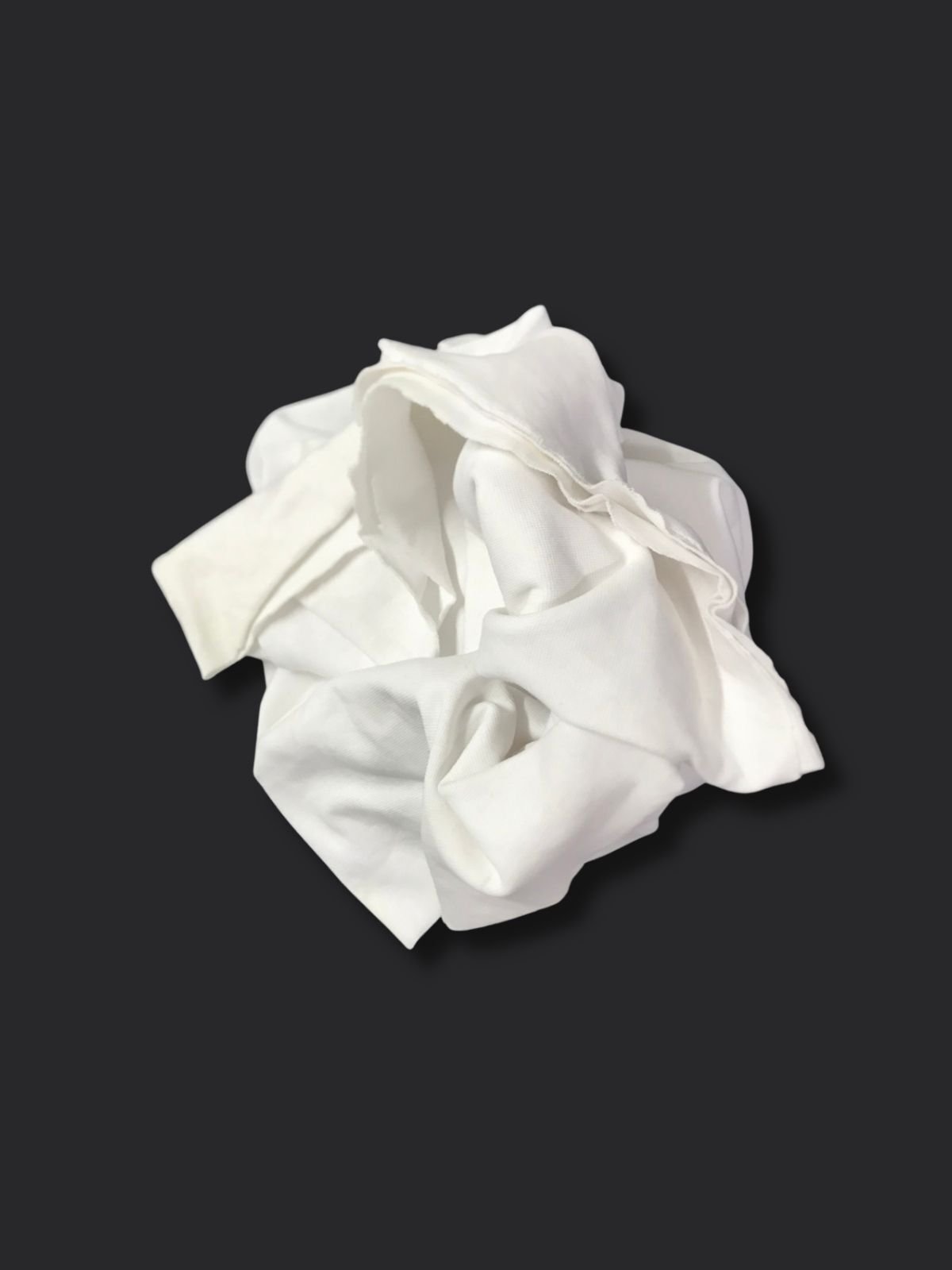 Ekru İnce Ribana Kumaş, Parça 85x150 cm (HAFİF KİR VAR)