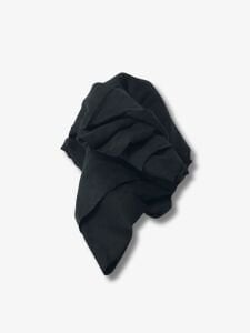 Siyah Süprem Kumaş, Parça 80x180 cm