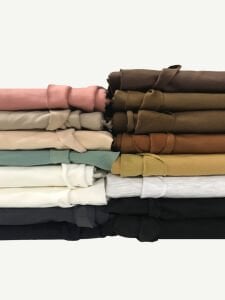 Diz Yapmaz 2 İplik Kumaş Seti, Boyları 70-80 cm arası 16 adet