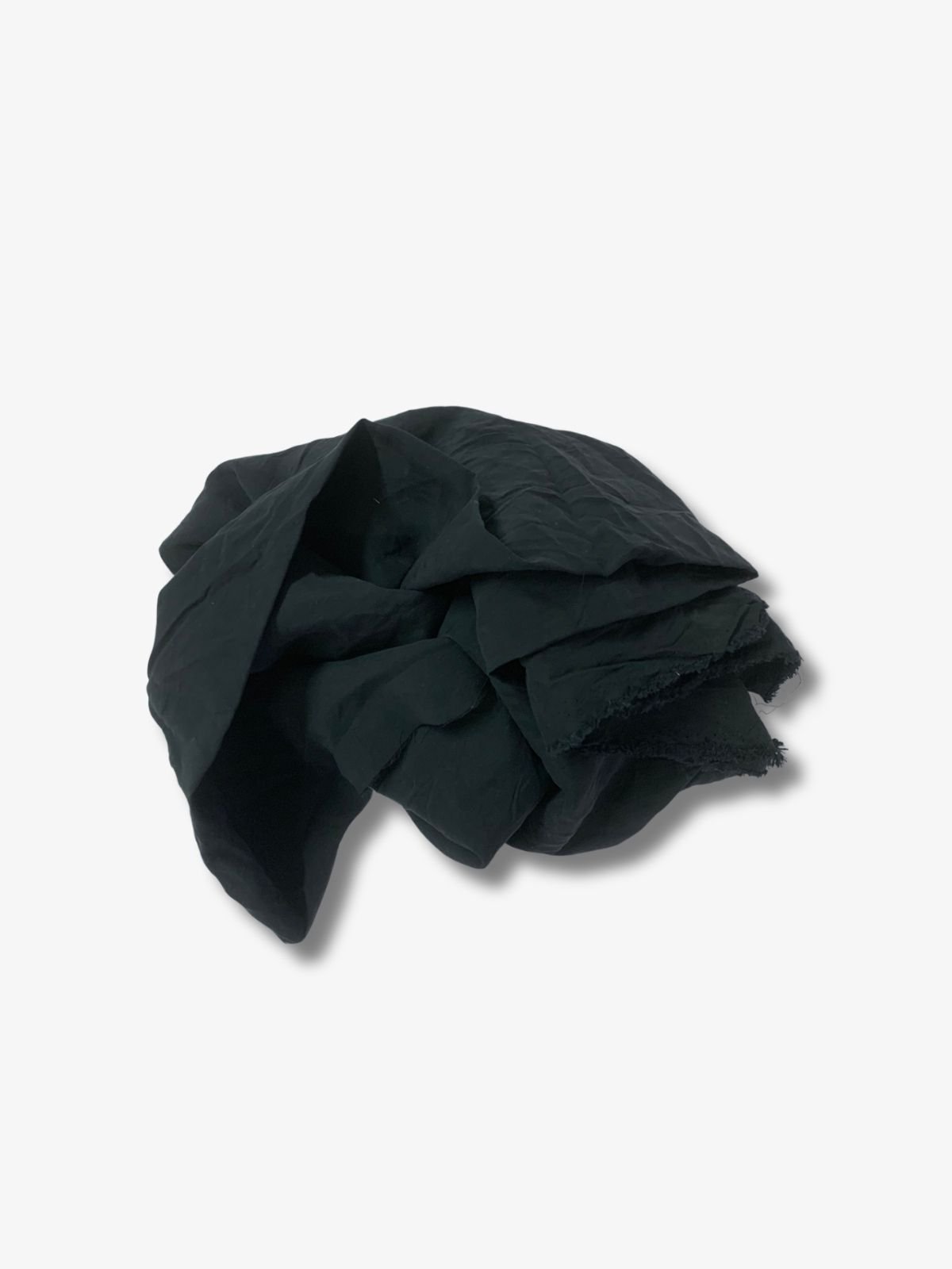 Gömleklik Tuniklik Kumaş, Parça 110x145 cm Siyah Renk