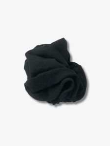 3 İplik Kumaş, Parça 90x135 cm Siyah Renk