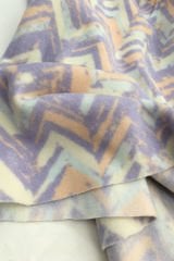 Zigzag Desenli Polar Kumaş