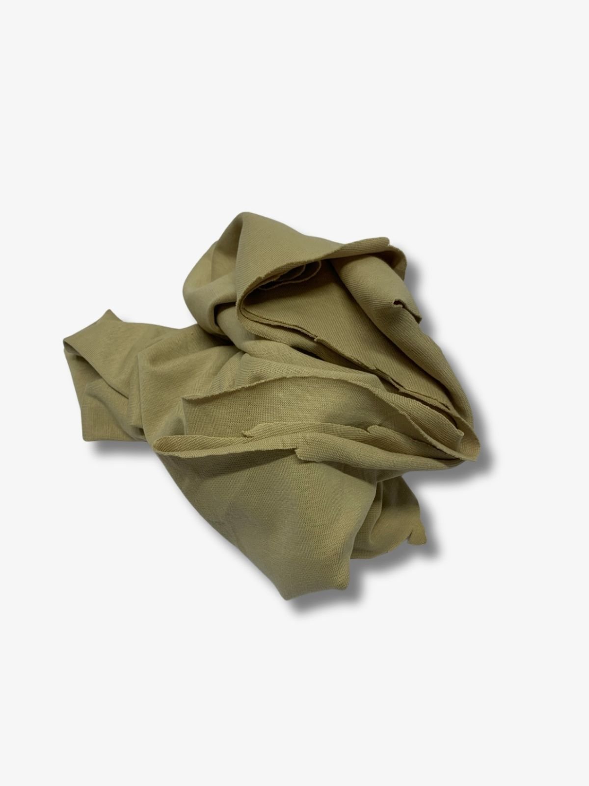 İnce Ribana Kumaş, Parça 40x165 cm Bej Rengi