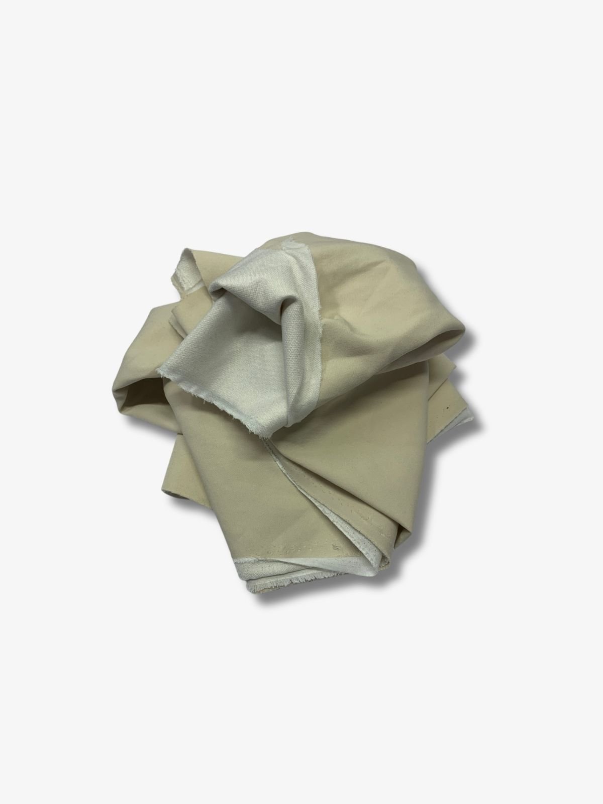 Astarlı Dabıl Kumaş, Parça 100x130 cm Krem Rengi