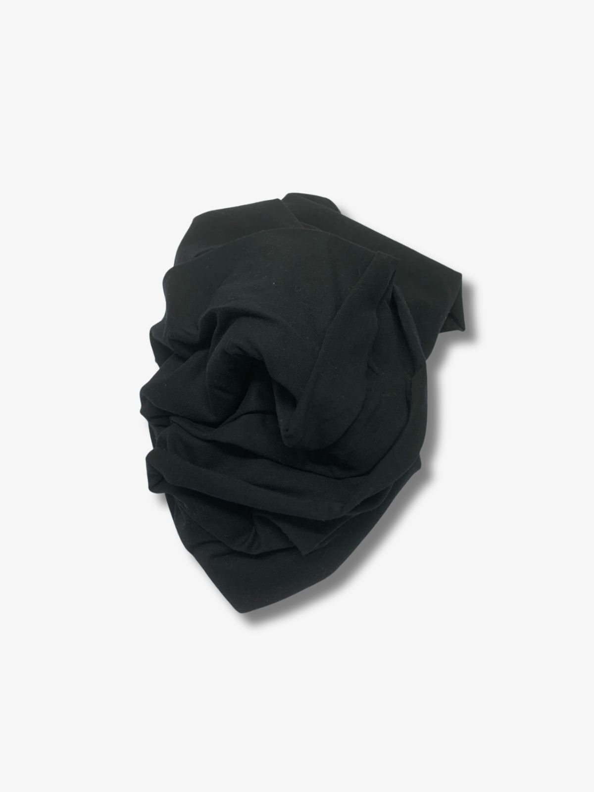 Likralı Süprem Kumaş, Parça 80x190 cm Siyah Renk