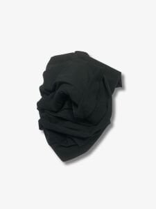 Likralı Süprem Kumaş, Parça 80x190 cm Siyah Renk