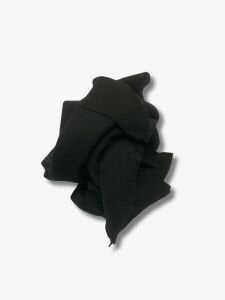 Selanik Penye Kumaş Hafif Şardonlu, Parça 90x170 cm Siyah Rengi