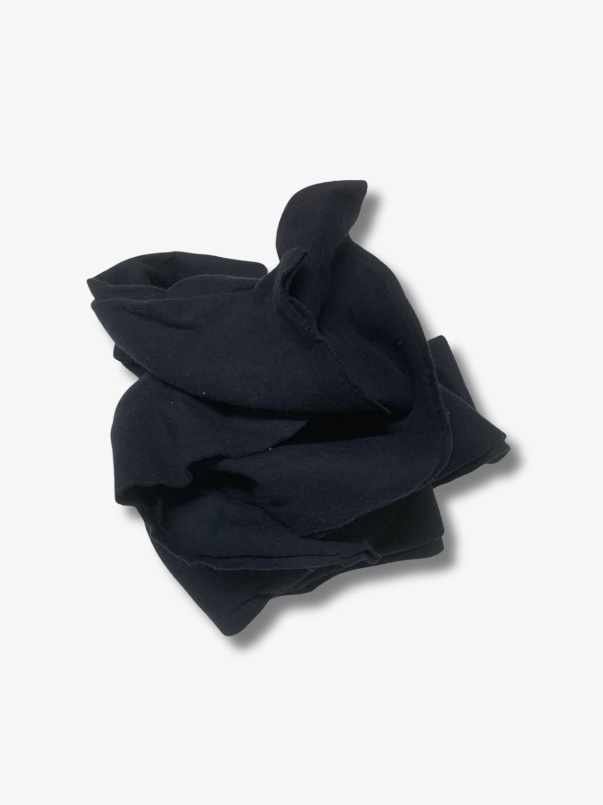 Siyah İnterlok Kumaş Dışı Şardonlu, Parça 100x80 cm