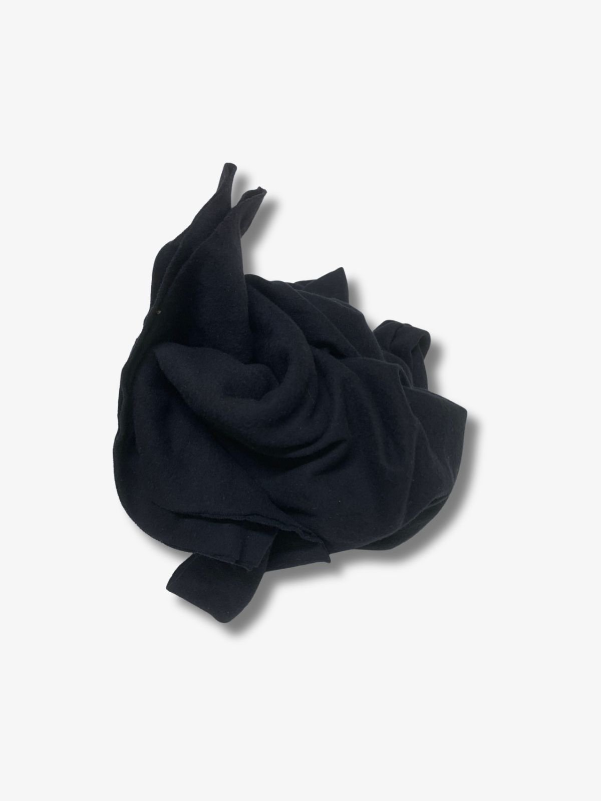 Siyah İnterlok Kumaş Dışı Şardonlu, Parça 100x90 cm