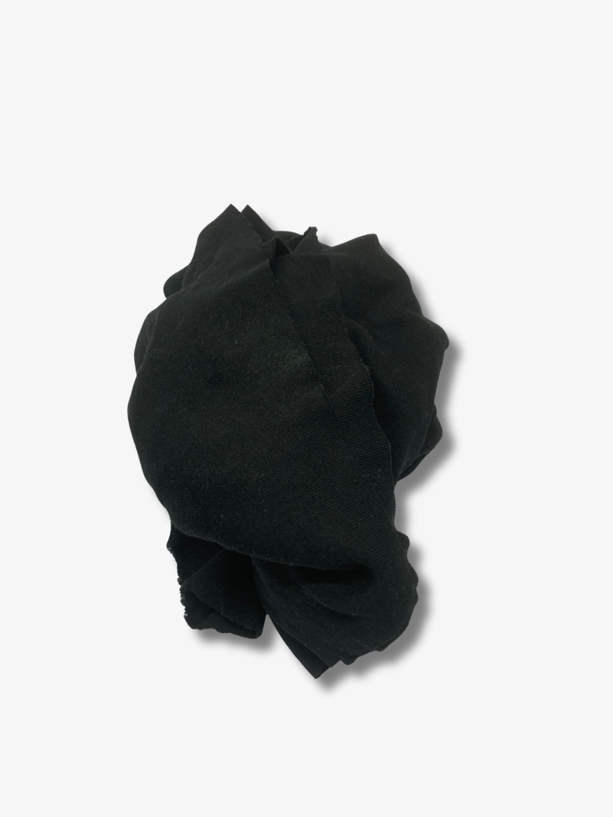 Bebe Ribana Penye Kumaş, Parça 85x190 cm Siyah Renk