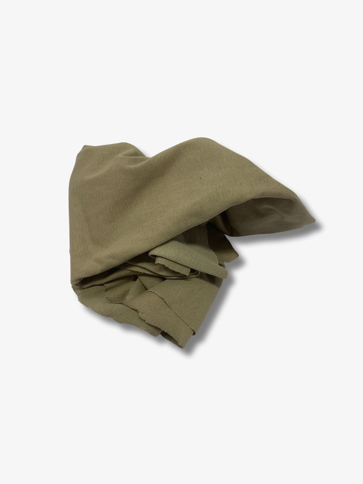 İnce Ribana Kumaş, Parça 40x100 cm Sütlü Kahve