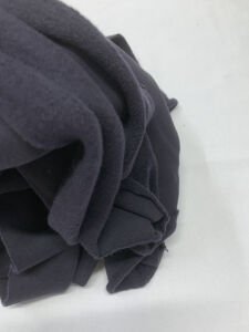 Az Şardonlu 3 İplik Kumaş, Parça 100x130 cm Lacivert