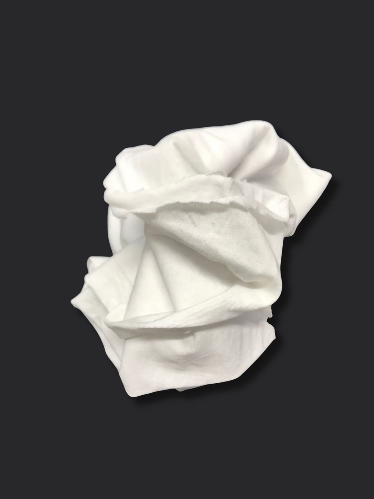 Pamuk Polyester Süprem Kumaş, Parça 110x150 cm Beyaz Renk