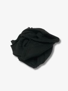 Süprem Dar Enli Atletlik Kumaş, Parça 130x70 cm Siyah Renk