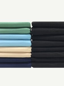 Ribanalı Diz Yapmaz 2 İplik Esnek Kumaş Seti, Boyları 80-90 cm arası 8 adet