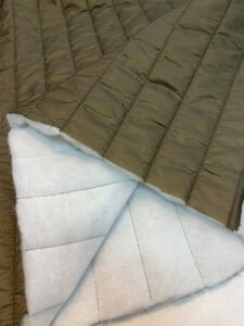 Kapitone Kumaş Elyaflı - Haki Rengi