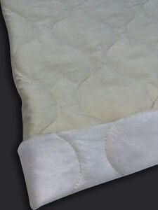 Kapitone Kumaş Elyaflı - Krem Rengi