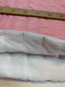 Kapitone Kumaş Elyaflı - Pembe Renk