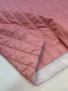 Kapitone Kumaş Elyaflı - Pembe Renk