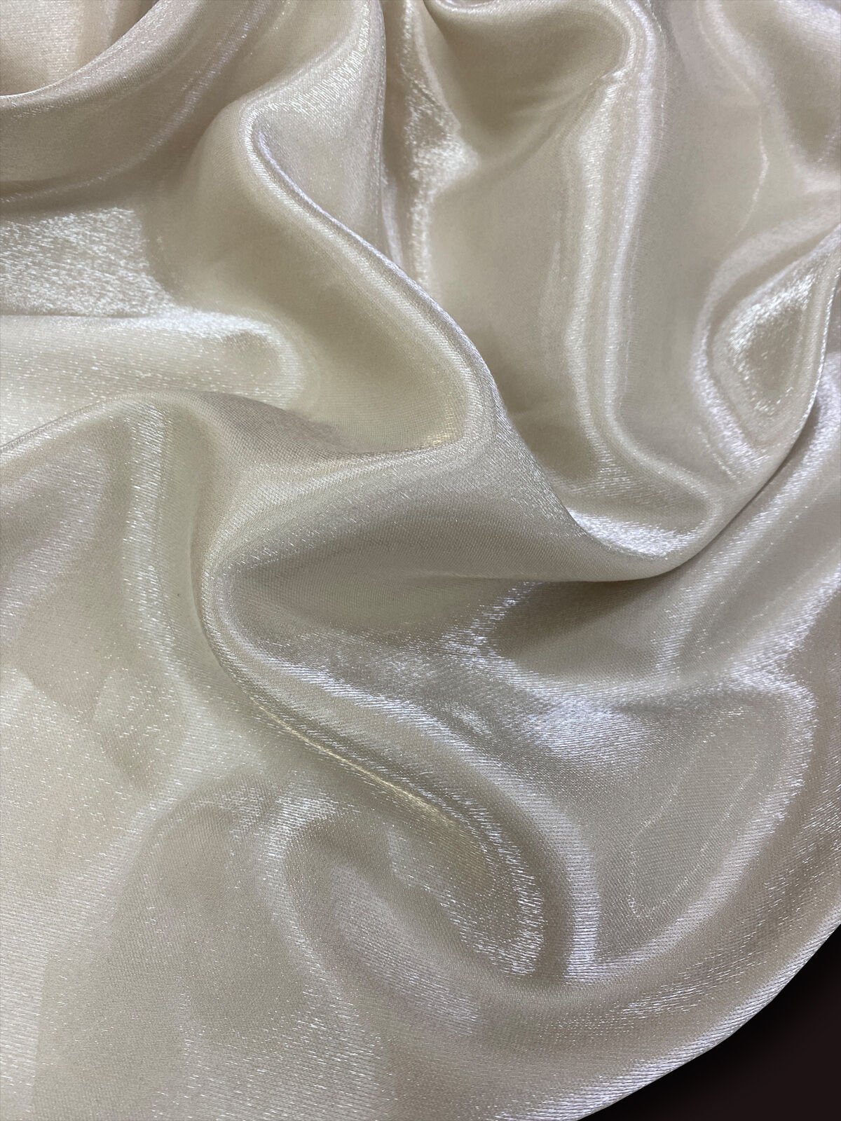 Krem Monaray Saten Kumaş