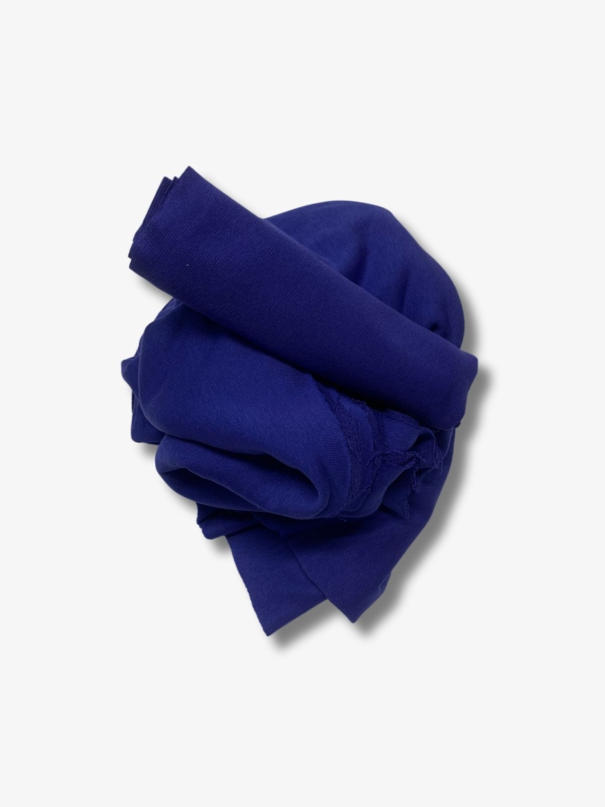 Ribanalı 3 İplik Kumaş, Parça 80x190 cm, Saks Mavi