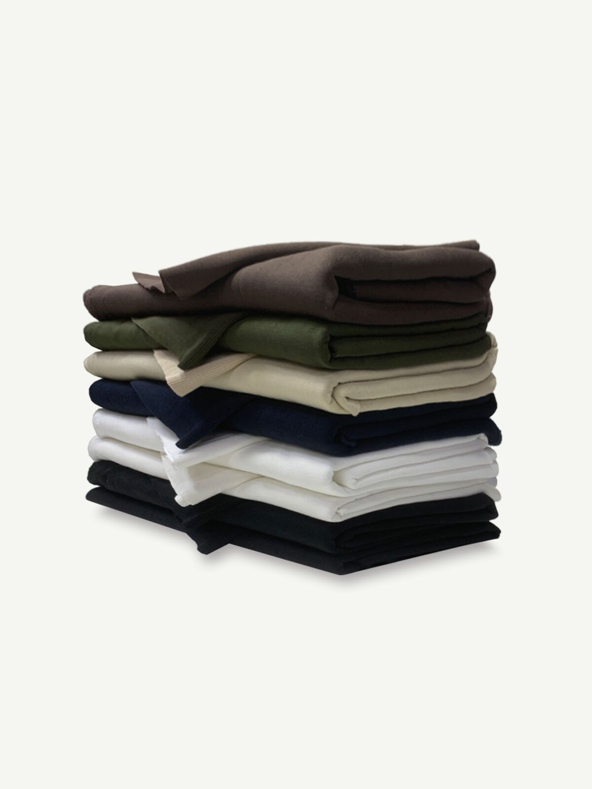 Ribanalı Şardonlu 3 İplik Kumaş Seti, Boyları 80-90 cm arası 8 adet