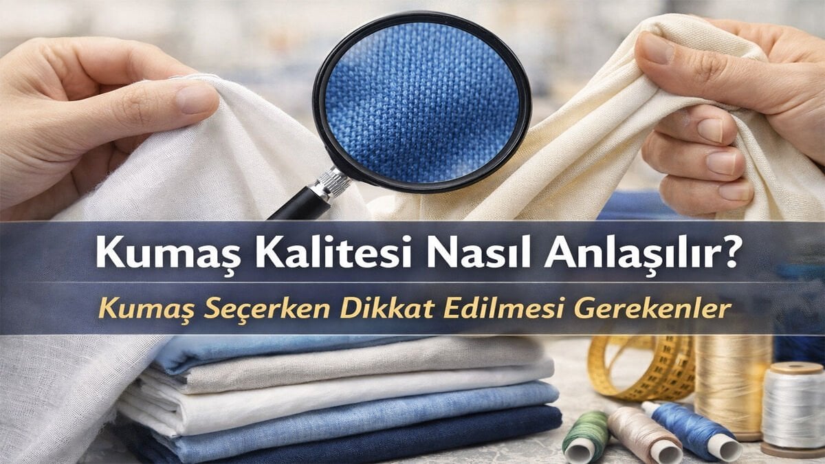 Kumaş Kalitesi Nasıl Anlaşılır? Kumaş Seçerken Dikkat Edilmesi Gerekenler