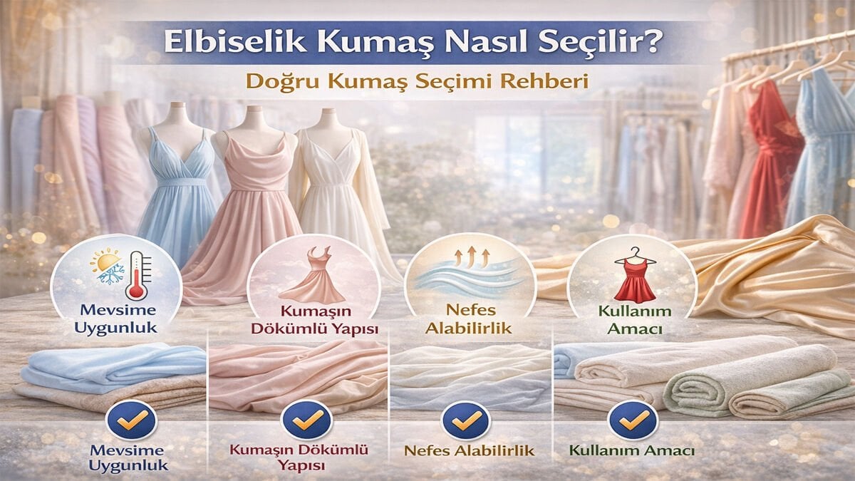 Elbiselik Kumaş Nasıl Seçilir? Doğru Kumaş Seçimi Rehberi