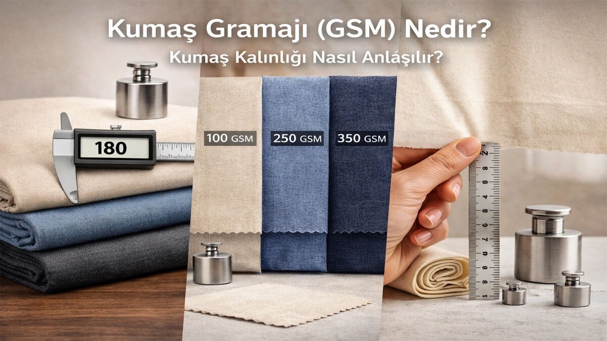 Kumaş Gramajı (GSM) Nedir? Kumaş Kalınlığı Nasıl Anlaşılır?