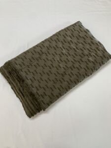 Jakarlı Monaray Kumaş, Parça 250x150 cm Yeşil