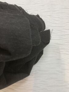 Dış Giyimlik Klasik Kumaş Antrasit, Parça 130x140 cm