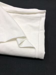 Diz Yapmaz Esnek 2 İplik Kumaş, Parça 95x180 cm - Ekru (HAFİF KİR VAR)