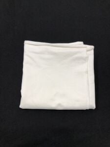 Diz Yapmaz Esnek 2 İplik Kumaş, Parça 95x180 cm - Ekru (HAFİF KİR VAR)