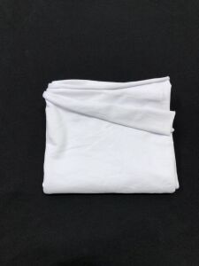 Diz Yapmaz Esnek 2 İplik Kumaş, Parça 85x180 cm - Beyaz