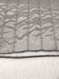 Kapitone Kumaş Tek Taraflı, Parça 180x140 cm - Gri