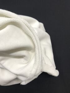 3 İplik Kumaş İnce, Parça 70x140 cm - Ekru