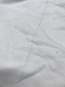 Şardonlu 3 İplik Kumaş, Parça 120x190 cm - Beyaz (HAFİF KİRLİ)