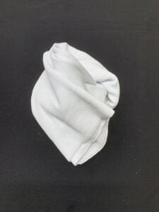 Ribana Fitilli Kumaş, Parça 40x110 cm - Beyaz
