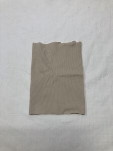 Ribana Fitilli Kumaş, Parça 25x120 cm - Sütlü Kahve