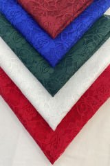 Dantel Kumaş 5 Renk  Desen B